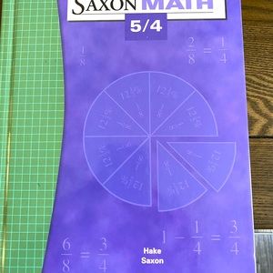Saxon math book